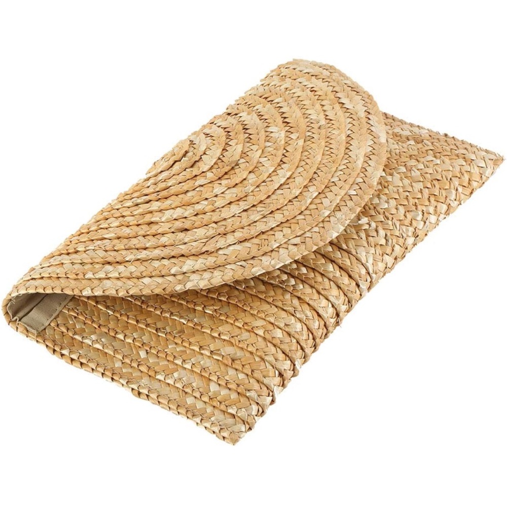 Straw Clutch Bag